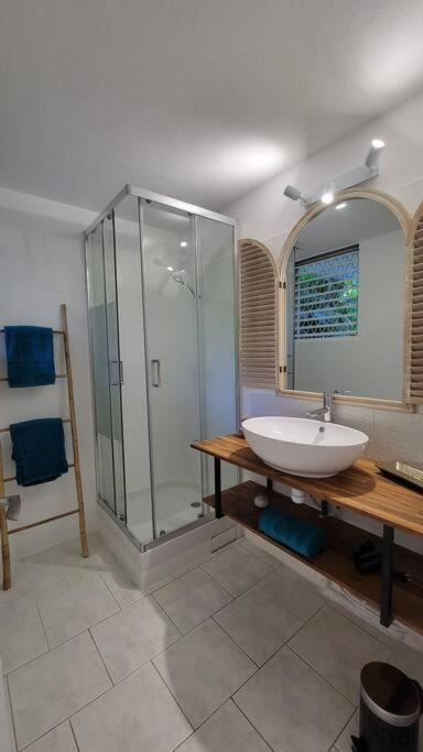 O Ti Plezi - Appartement - Le Gosier Le Gosier  Ngoại thất bức ảnh