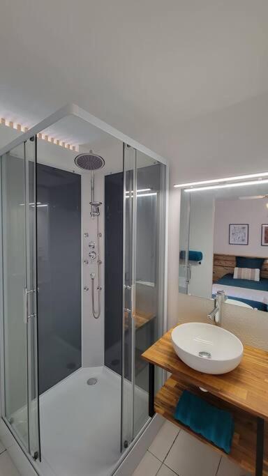 O Ti Plezi - Appartement - Le Gosier Le Gosier  Ngoại thất bức ảnh